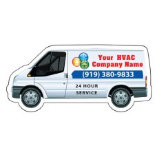 HVAC Van Shaped Magnet #4 (Large)